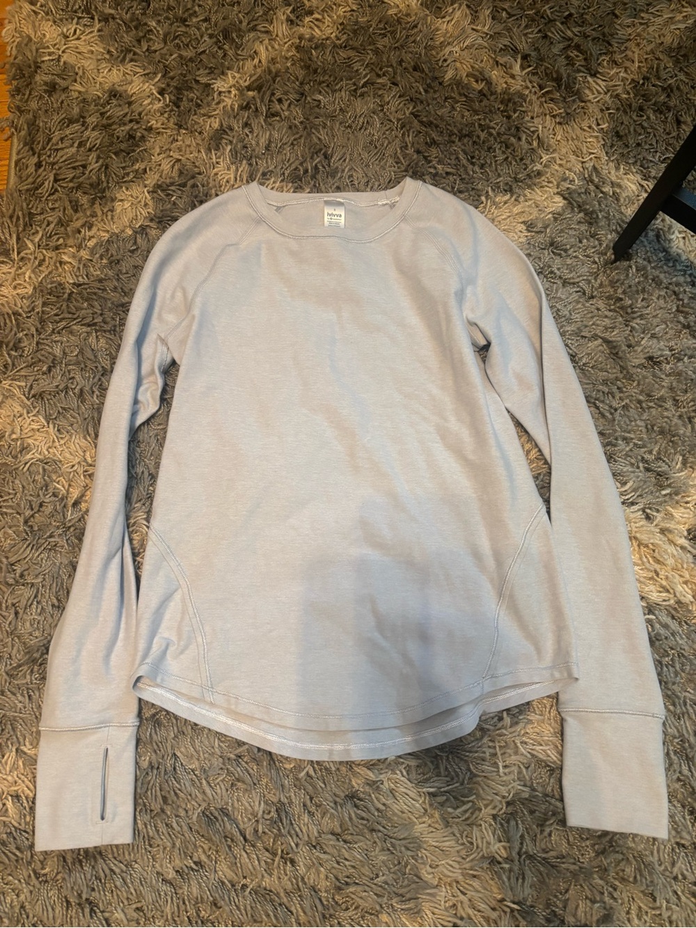 Ivivva Light blue Long Sleeve Crew Top